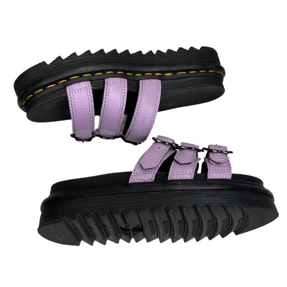 Dr. Martens Women's Blaire Slide Sandal in Lilac. Sz: 7 - Picture 8 of 11